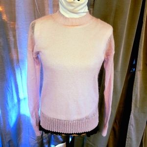 French Connection Lilac pretty lightweight sheer sweater - Romantic!